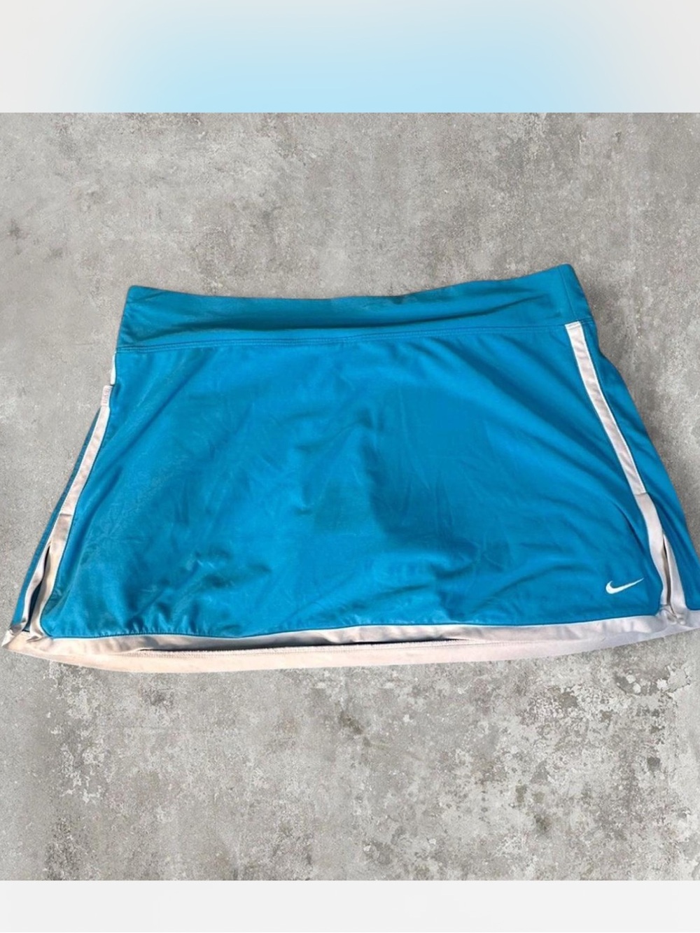 Nike Dri-FIT Blue Athletic Tennis Golf Skort Built-In Shorts Women’s Large 12-14